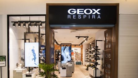 Thương hiệu giày Geox lần đầu trình làng thiết kế cửa hàng mới