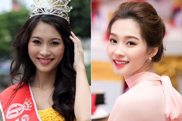 Đặng Thu Thảo có vẻ đẹp vạn người mê ngay từ lúc đăng quang. Theo thời gian, Hoa hậu Việt Nam 2012 ngày càng trắng sáng, đẹp mong manh như nàng thơ.