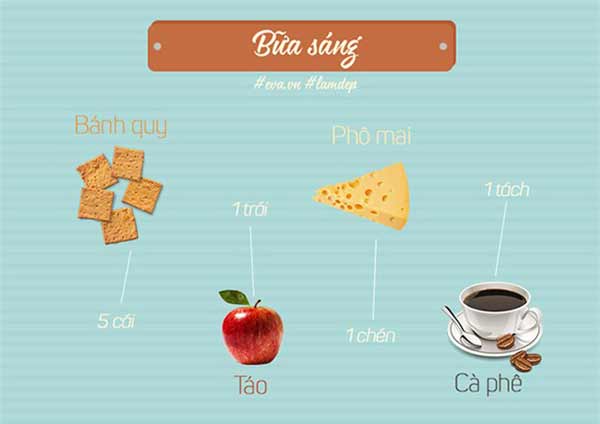 Thực đơn siêu hấp dẫn đang chờ các nàng giảm cân đây