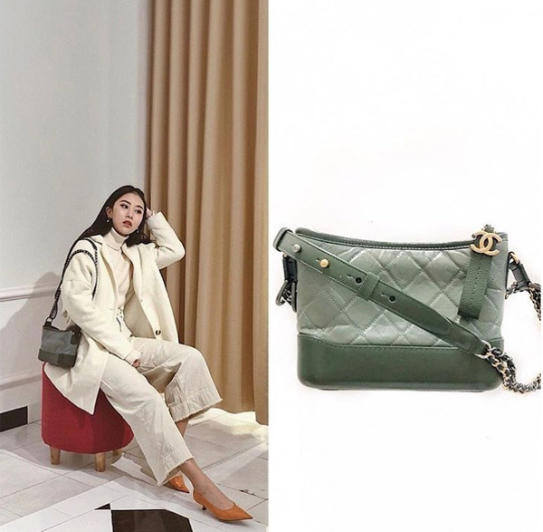 Chiếc túi xách CHANEL GABRIELLE SMALL HOBO BAG : OLIVE ( LIMITED )