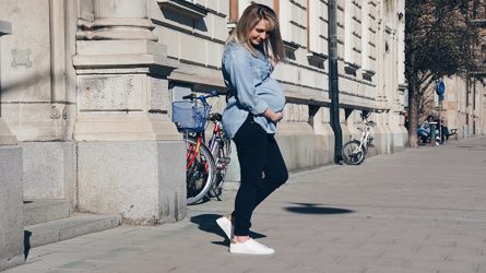 Sự kì diệu từ chiếc quần jeans của Levi's cho phụ nữ đang mang thai