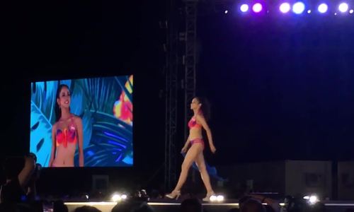 Phần thi bikini của các thí sinh Hoa hậu Việt Nam