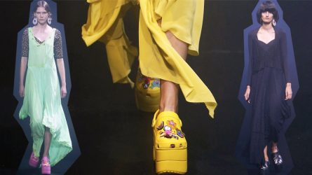 Những đôi giày Crocs độc lạ của thương hiệu Balenciaga 