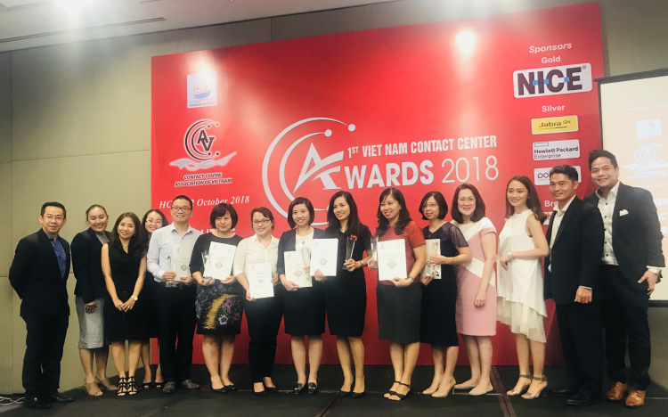 Giai thuong Best Contact Center Manager