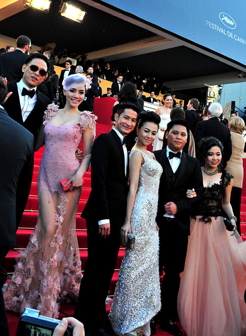 Tina Tình, Kathy Uyên, Trang Nhung, Ngọc Diệp và Lê Khánh được chọn đi tham dự LHP Cannes 2012.