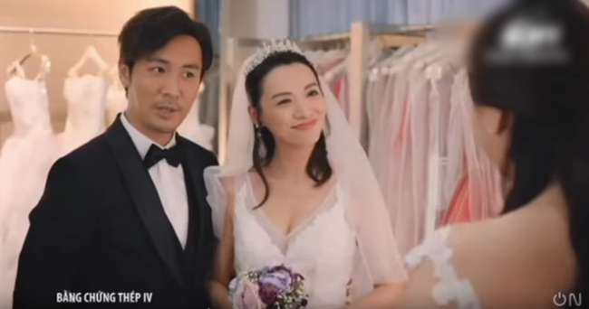 &quot;Bằng chứng thép 4&quot; của TVB: Bùng nổ cảnh đám cưới, vòng 1 căng đầy của Top 5 Hoa hậu Hồng Kông gây chú ý - Ảnh 8.