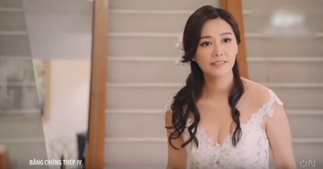 &quot;Bằng chứng thép 4&quot; của TVB: Bùng nổ cảnh đám cưới, vòng 1 căng đầy của Top 5 Hoa hậu Hồng Kông gây chú ý - Ảnh 10.