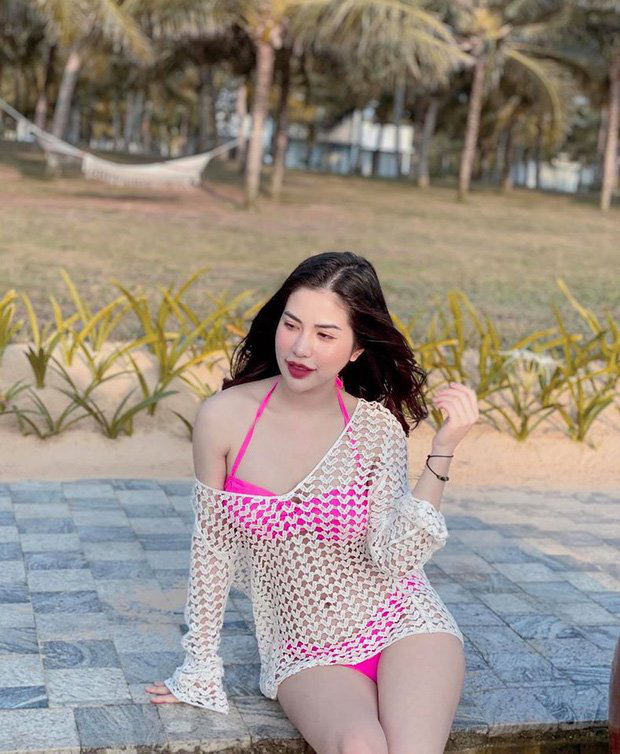 Vợ cũ Việt Anh tung loạt ảnh diện bikini body cực nuột, phản ứng bất ngờ khi được khen hơn cả Ngọc Trinh - Ảnh 5.