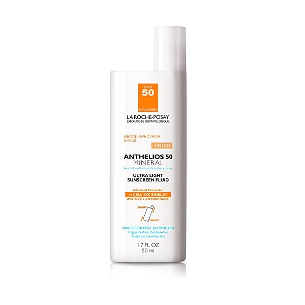 kem chống nắng trang điểm La Roche-Posay Anthelios Tinted Mineral Sunscreen SPF 50
