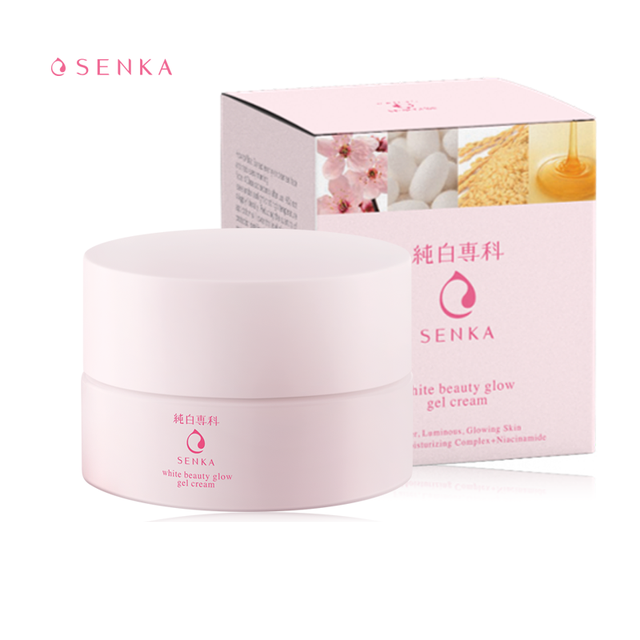 Kem dưỡng trắng da mặt của nhật Senka White Beauty Glow