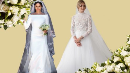 Xu hướng thời trang cưới lấy cảm hứng từ váy cưới Chiara Ferragni và Meghan Markle