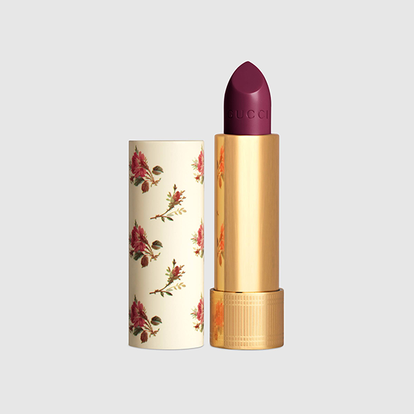 Kết quả hình ảnh cho Gucci Beauty Rouge à Lèvres Voile Lipstick màu 603 Marina Violet
