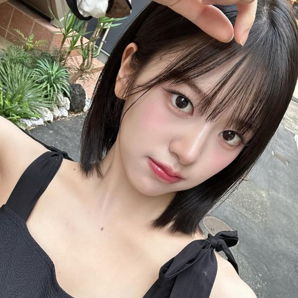 Hình ảnh selfie của An Yu-jin (IVE).